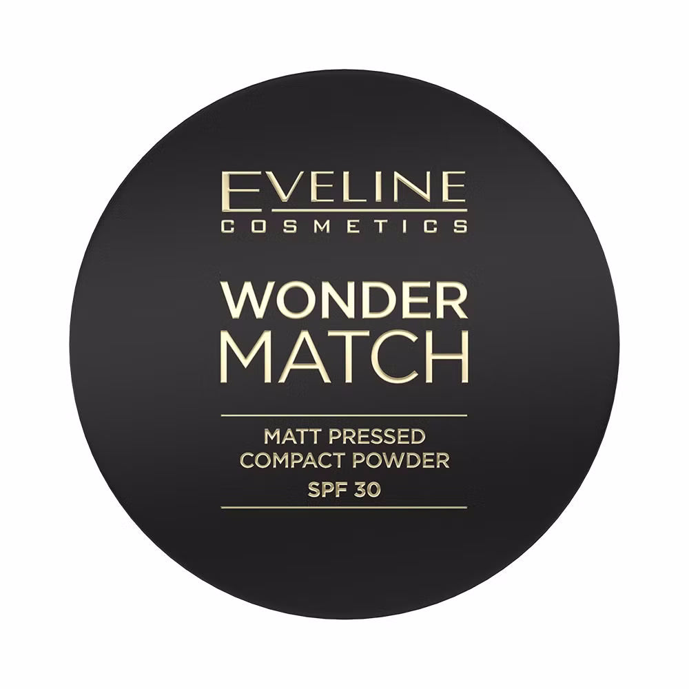 Eveline Cosmetics - Matowy puder prasowany z filtrem ochronnym SPF 30