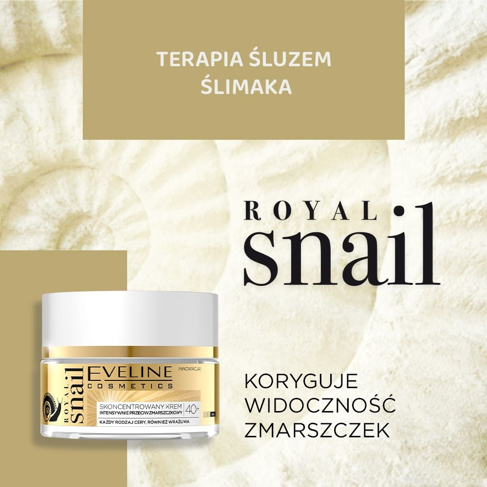Eveline Cosmetics - Skoncentrowany krem intensywnie przeciwzmarszczkowy 40+ - 2