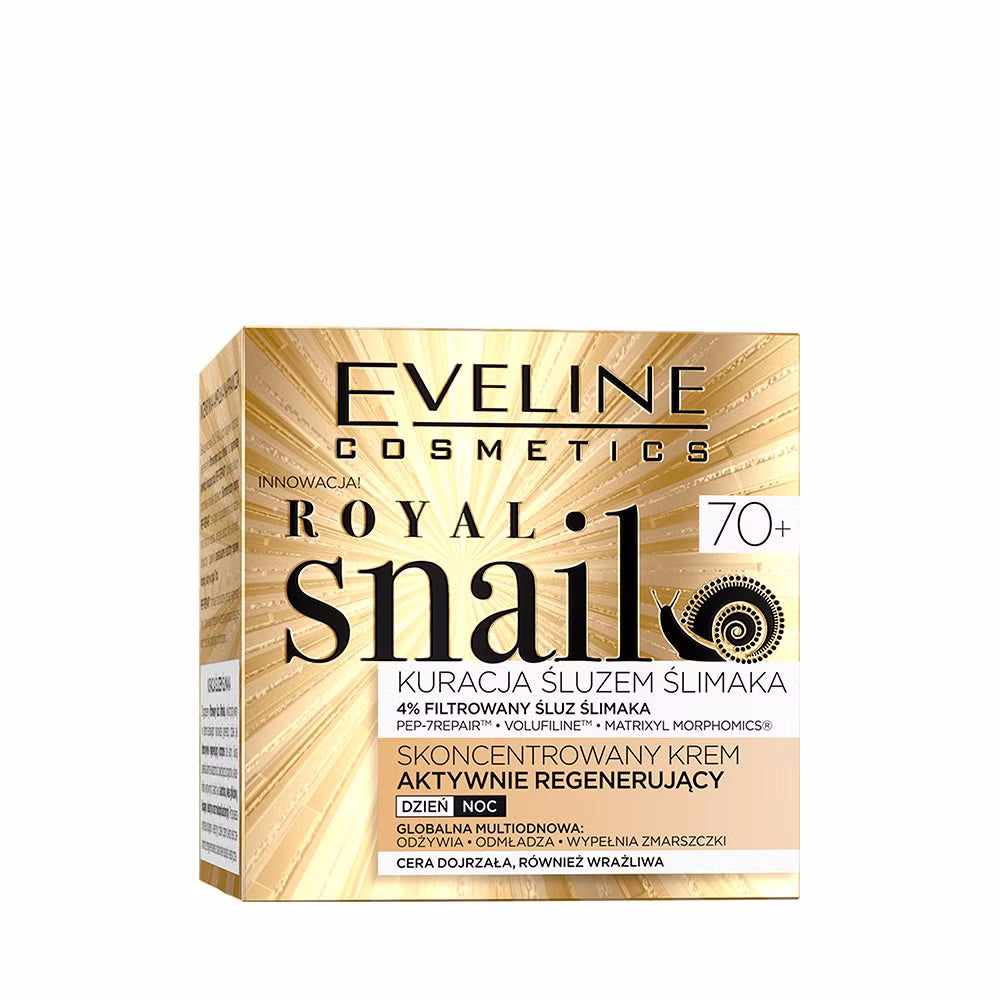 Eveline Cosmetics - Skoncentrowany krem aktywnie regenerujący 70+