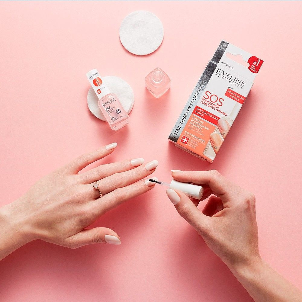 Eveline Cosmetics - Sos odżywka wzmacniająca z wapniem i kolagenem - 2