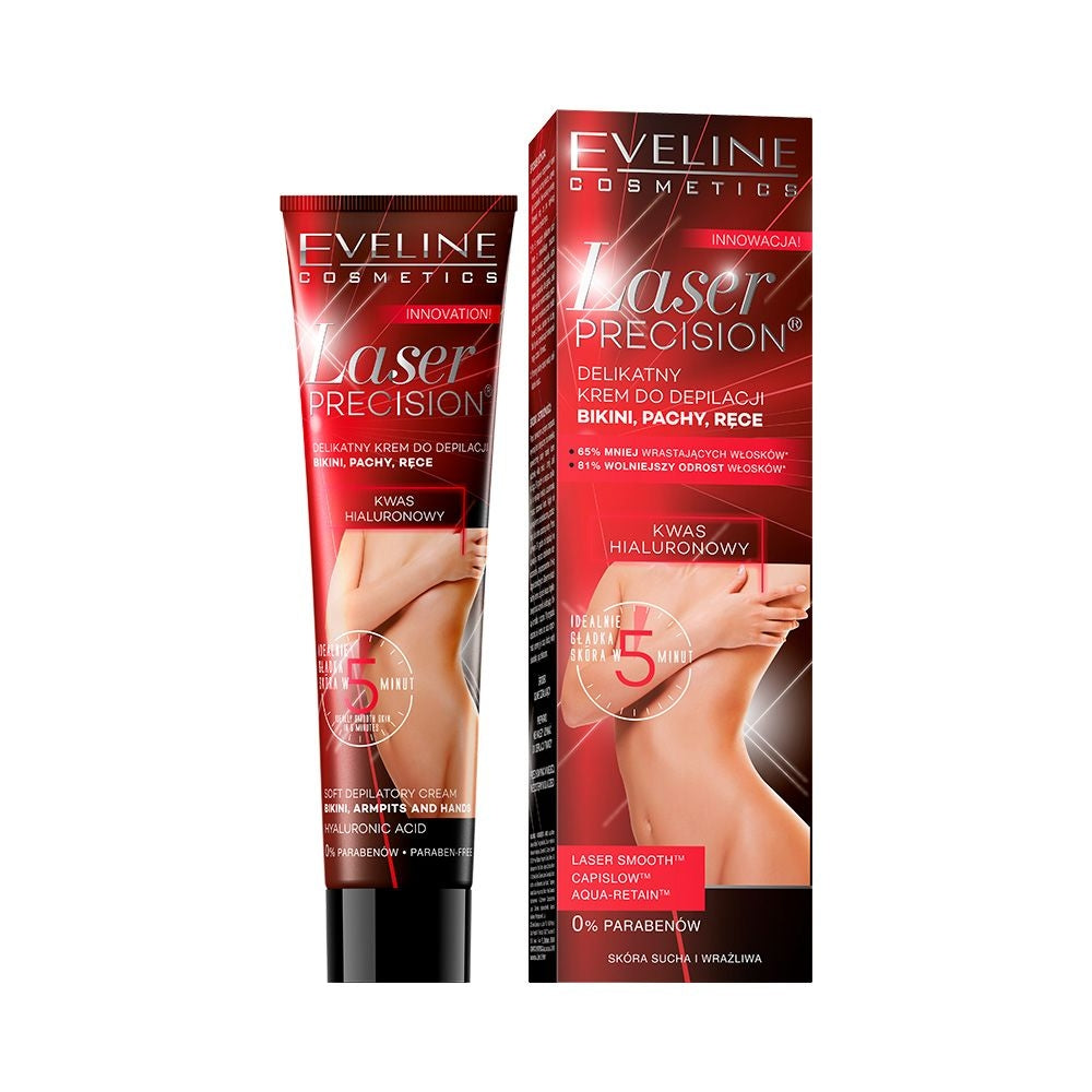 Eveline Cosmetics - Delikatny krem do depilacji bikini, pachy, ręce