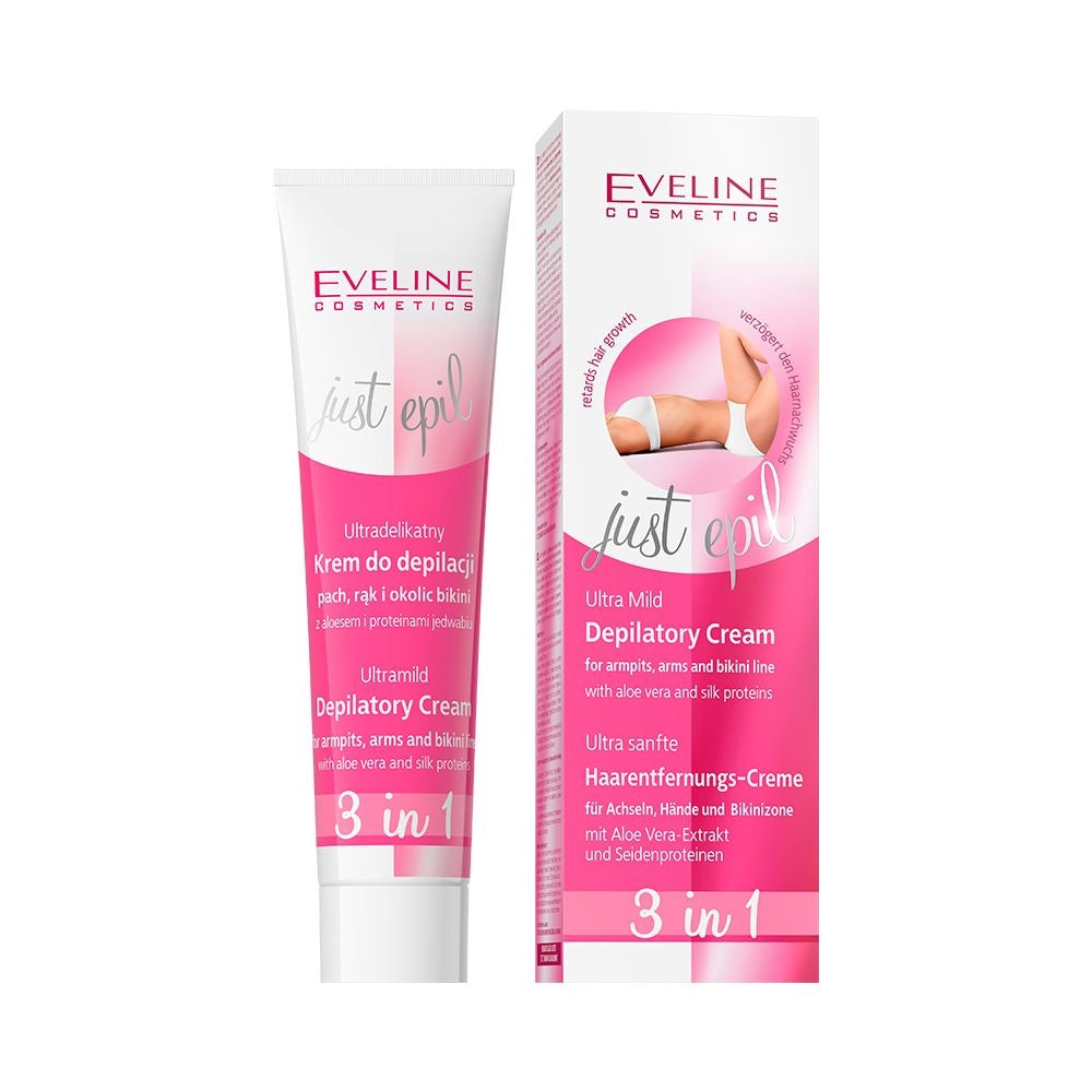 Eveline Cosmetics - Ultradelikatny krem do depilacji pach 3w1