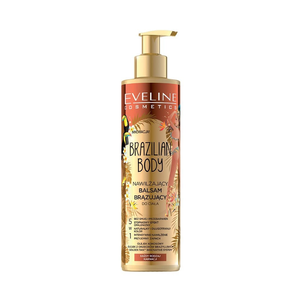Eveline Cosmetics - Nawilżający balsam brązujący do ciała 5w1