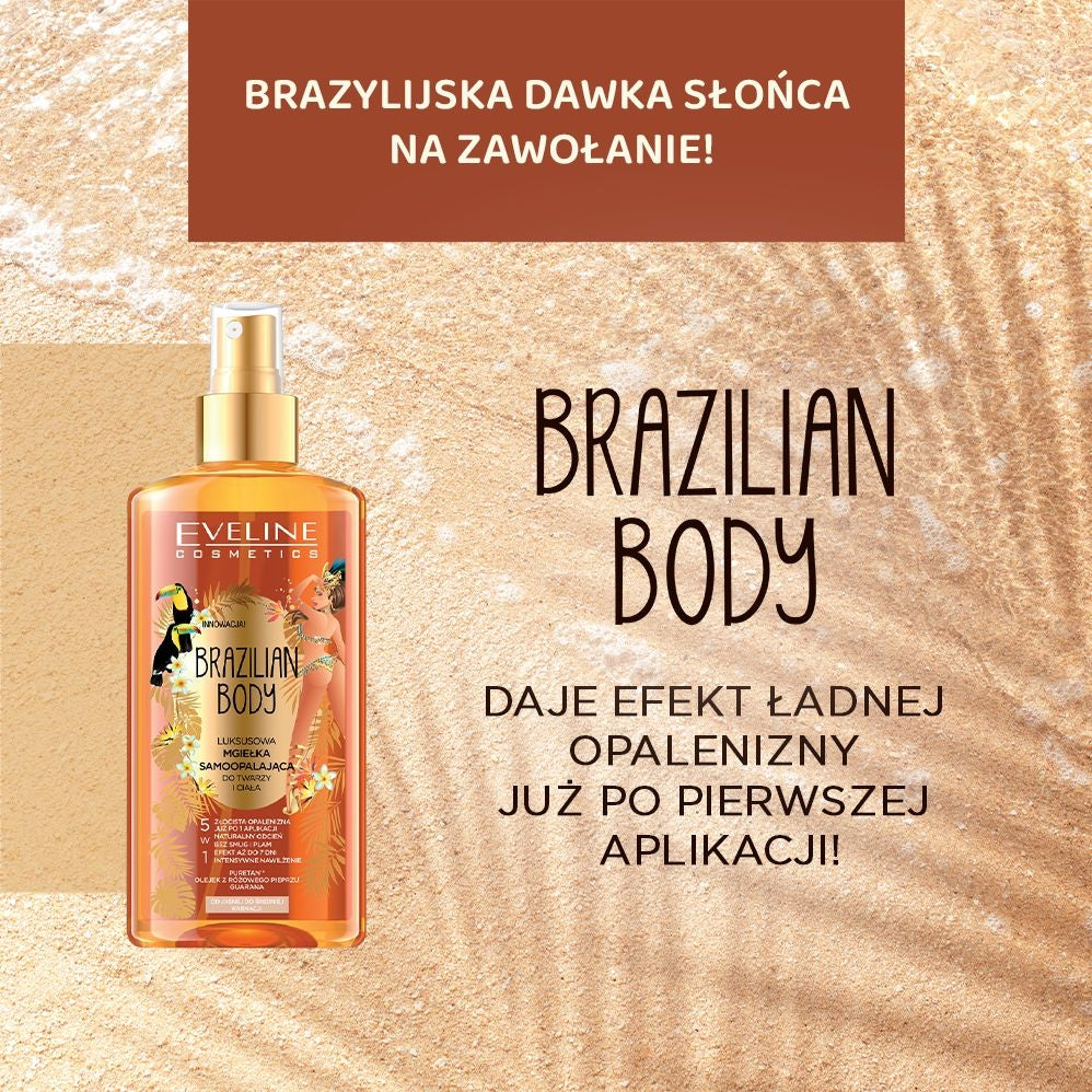 Eveline Cosmetics - Luksusowa mgiełka samoopalająca do twarzy i ciała 5w1 - 2