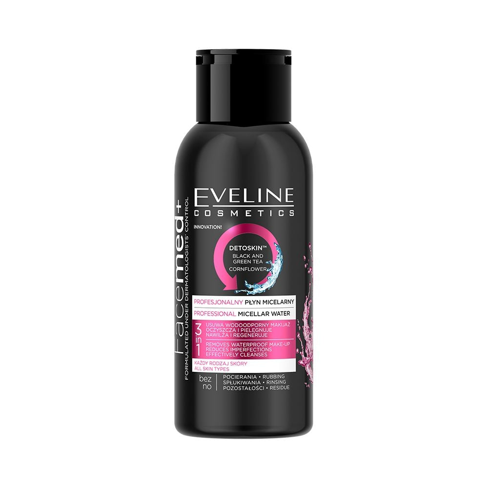 Eveline Cosmetics - Profesjonalny płyn micelarny do demakijażu, wersja mini