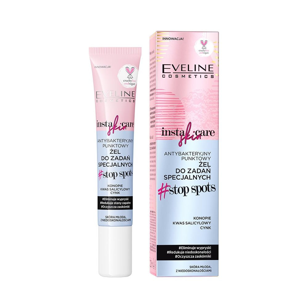 Eveline Cosmetics - Antybakteryjny punktowy żel do zadań specjalnych