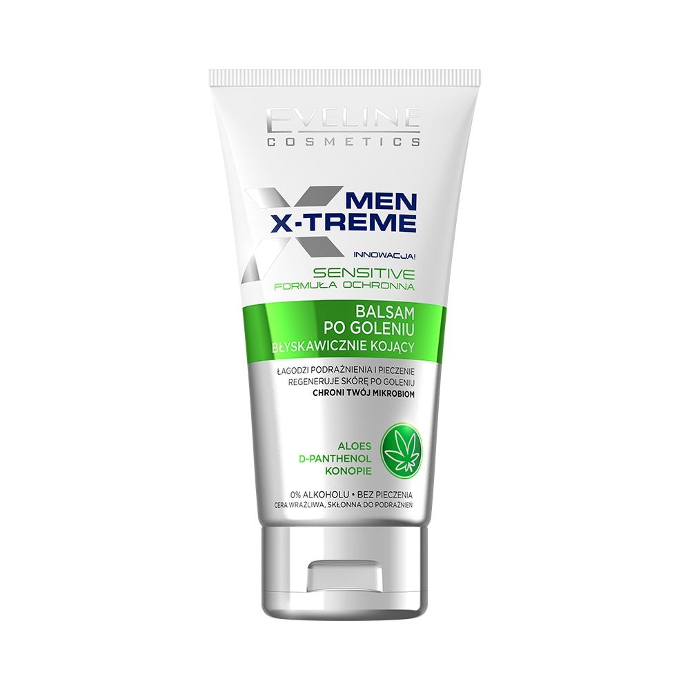 Eveline Cosmetics - Błyskawicznie kojący balsam po goleniu sensitive