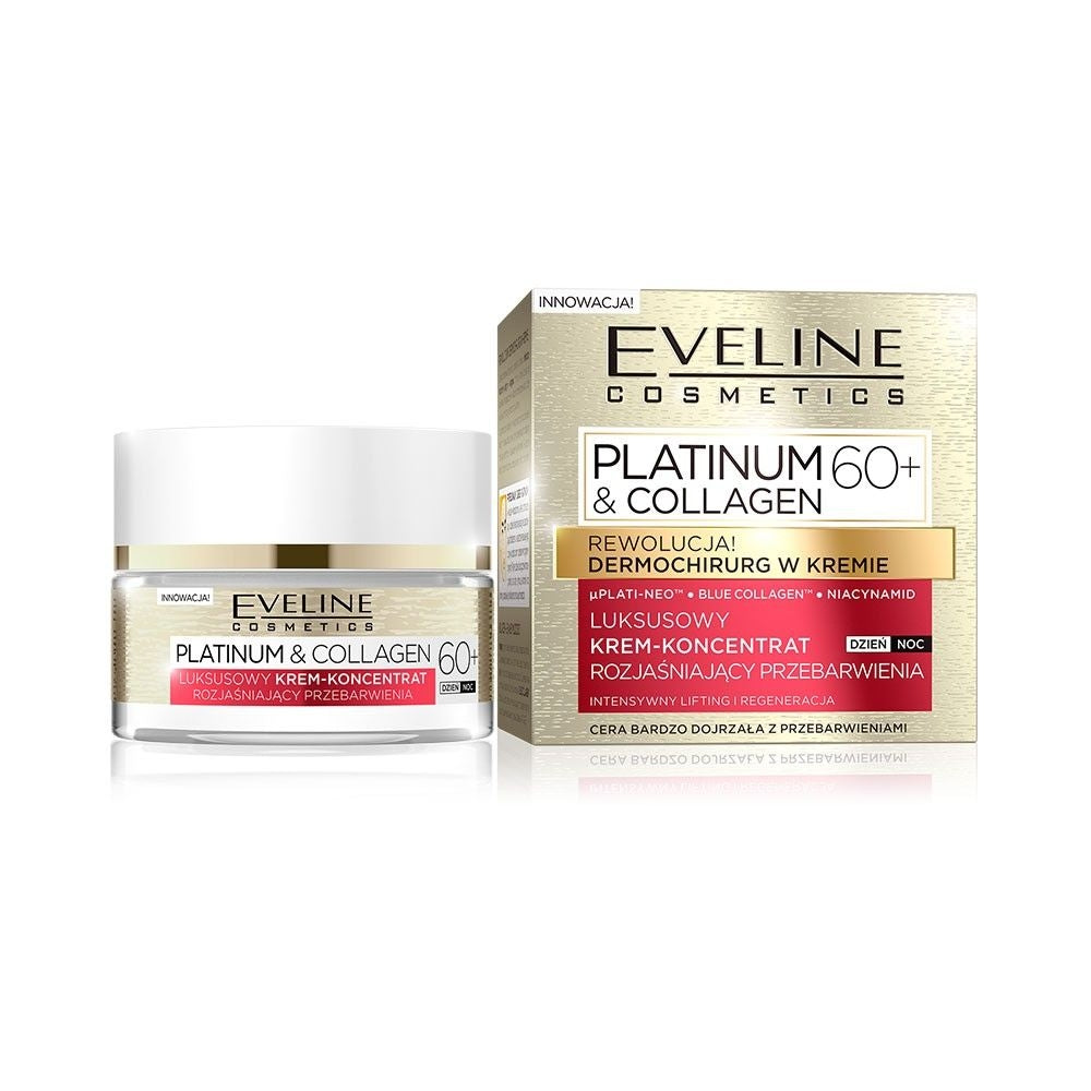Eveline Cosmetics - Luksusowy krem-koncentrat rozjaśniający przebarwienia 60+ dzień/noc