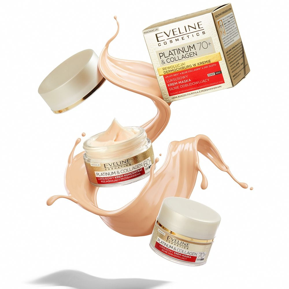 Eveline Cosmetics - Luksusowy krem-koncentrat rozjaśniający przebarwienia 60+ dzień/noc - 2