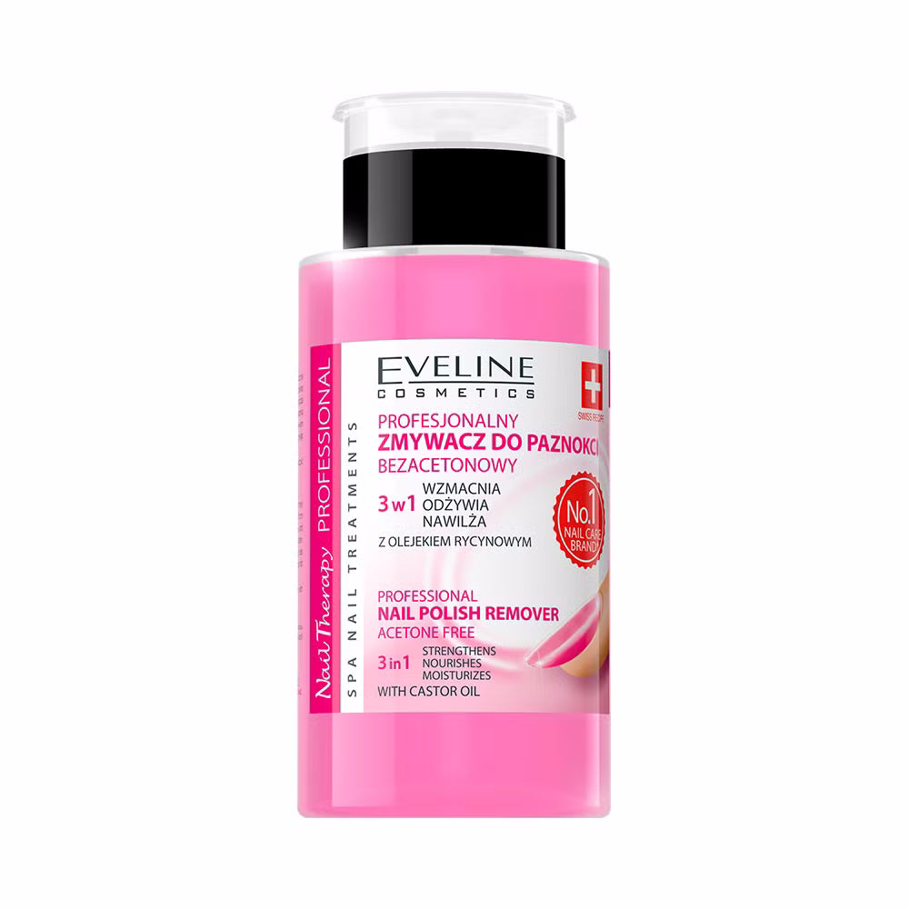 Eveline Cosmetics - Zmywacz do paznokci 3w1