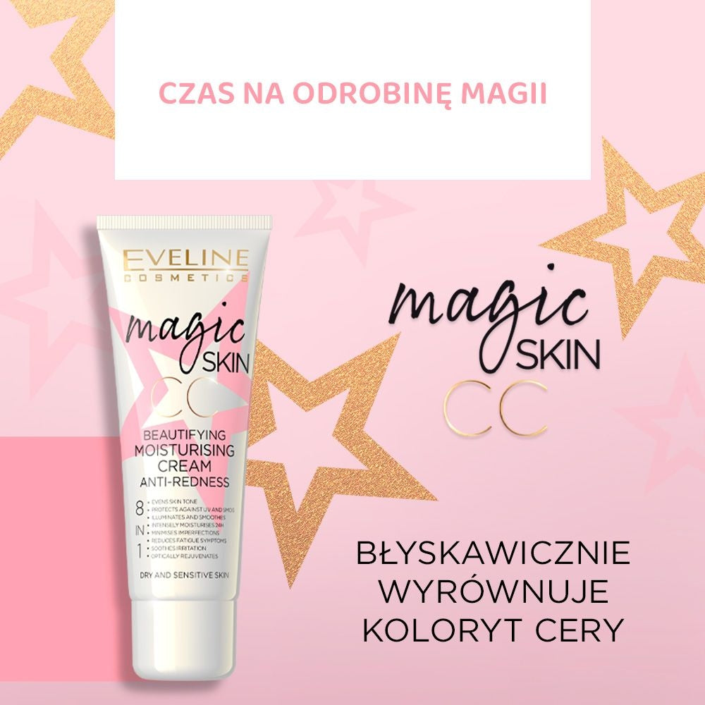 Eveline Cosmetics - Upiększający krem nawilżający na zaczerwienienia 8w1 - 2