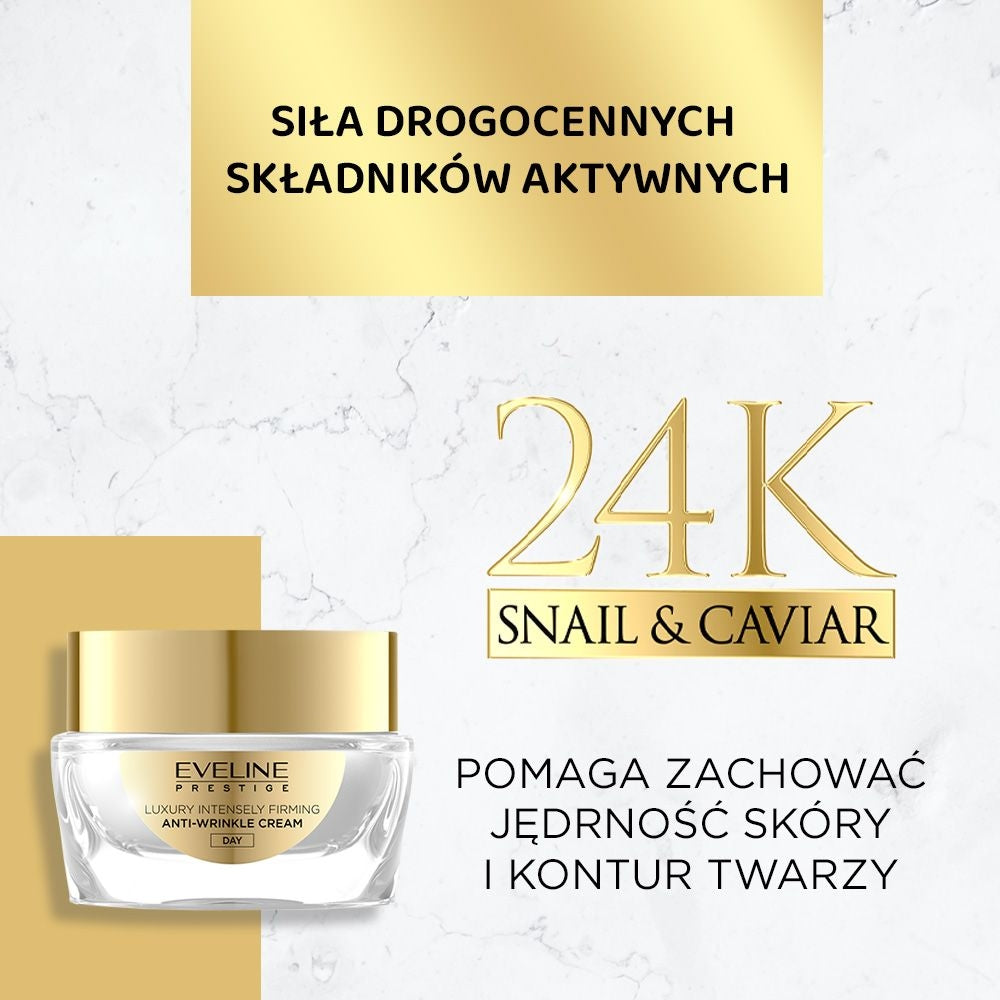 Eveline Cosmetics - Luksusowy intensywnie ujędrniający krem przeciwzmarszczkowy na dzień - 2