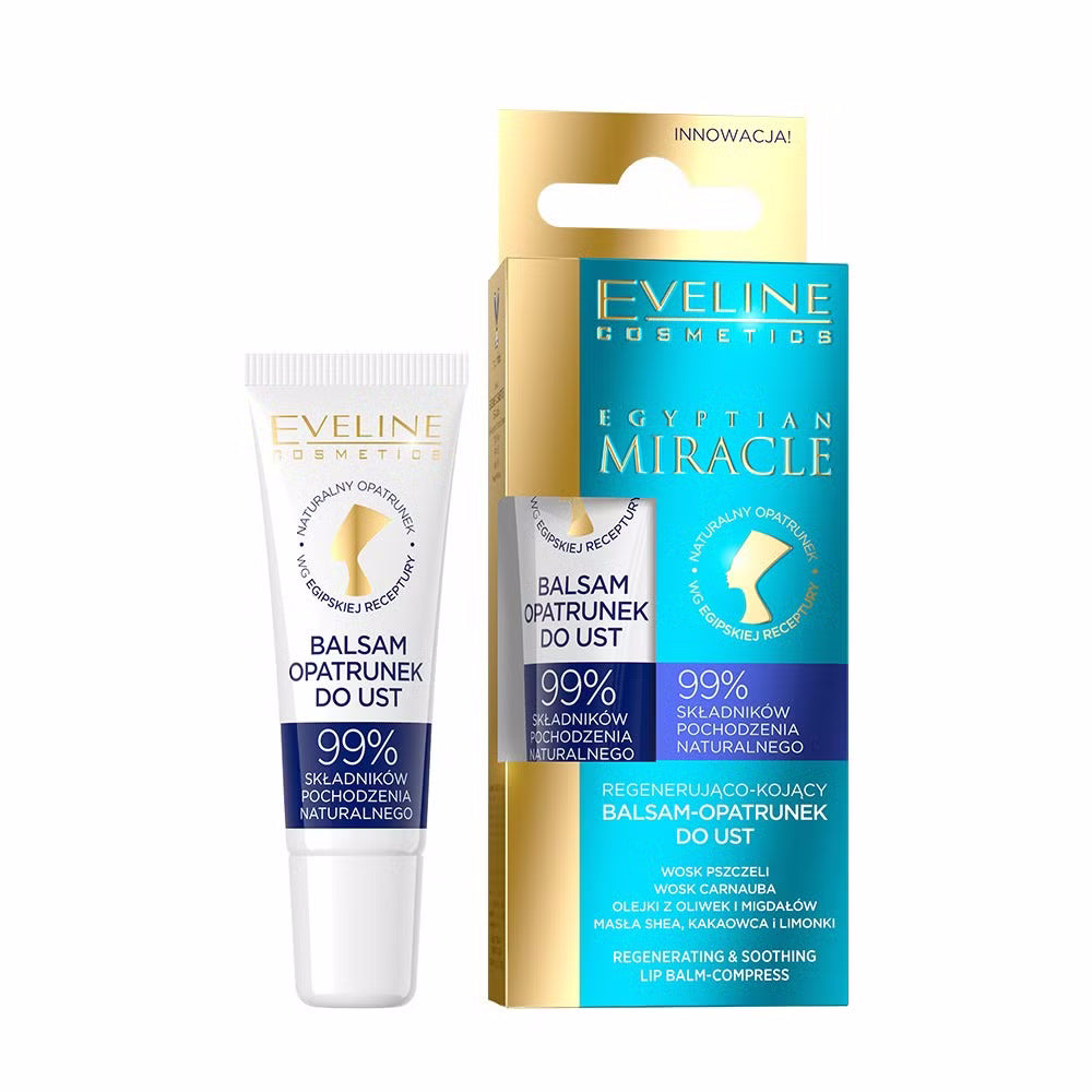 Eveline Cosmetics - Regenerująco-kojący balsam-opatrunek do ust