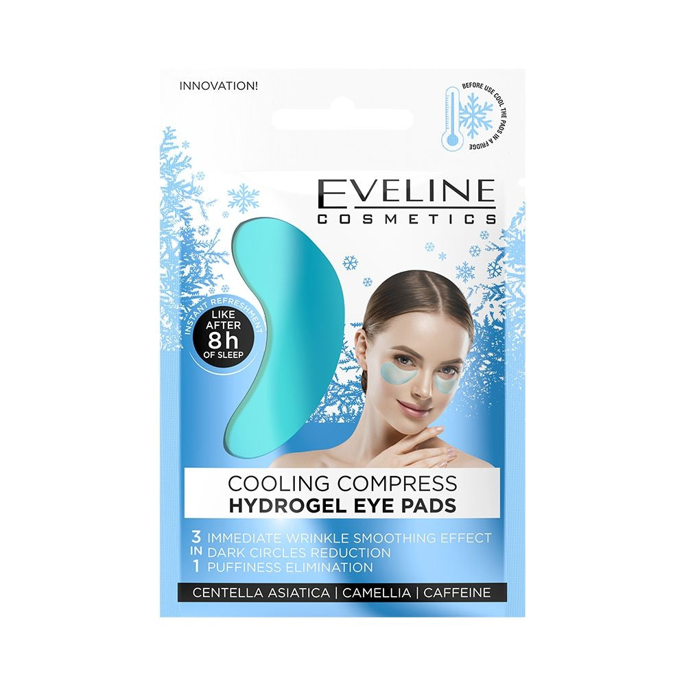 Eveline Cosmetics - Hydrożelowe płatki pod oczy - chłodzący kompres