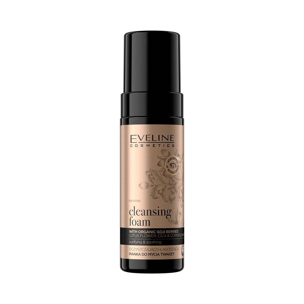 Eveline Cosmetics - Oczyszczająco-nawilżająca pianka do mycia twarzy