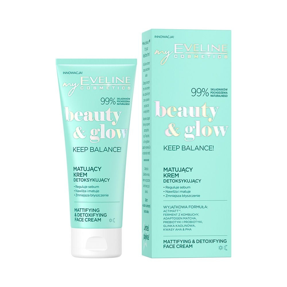 Eveline Cosmetics - Krem matująco-detoksykujący