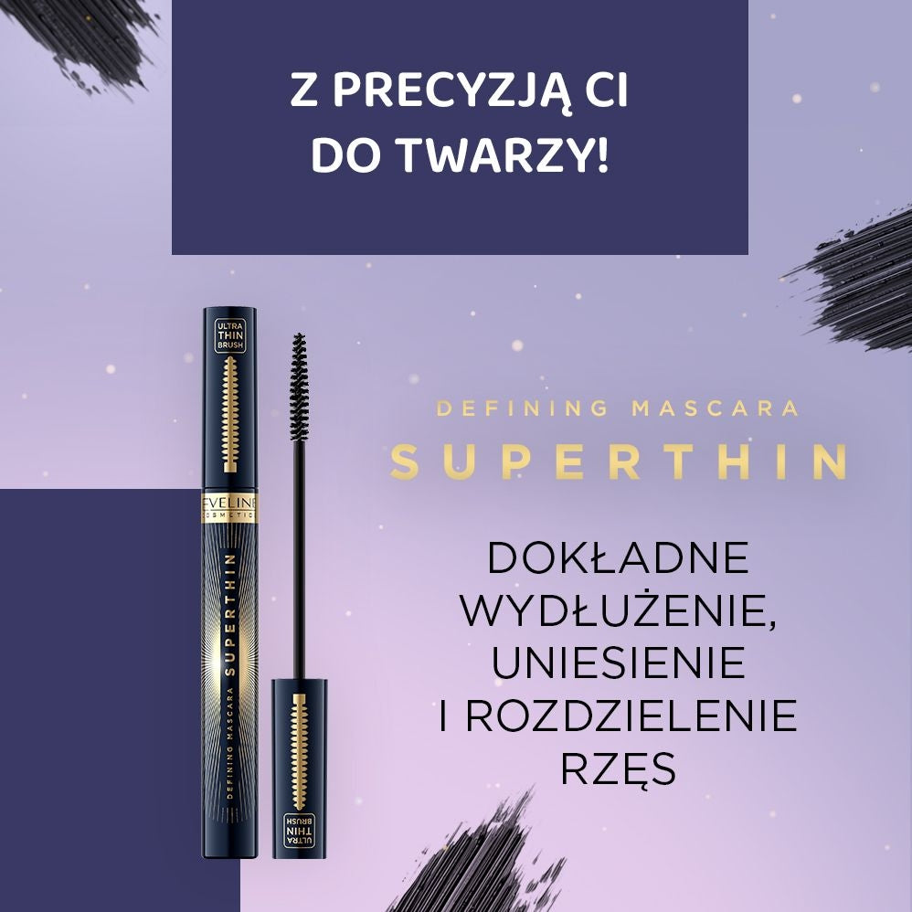 Eveline Cosmetics - Tusz do rzęs z precyzyjną szczoteczką - 2