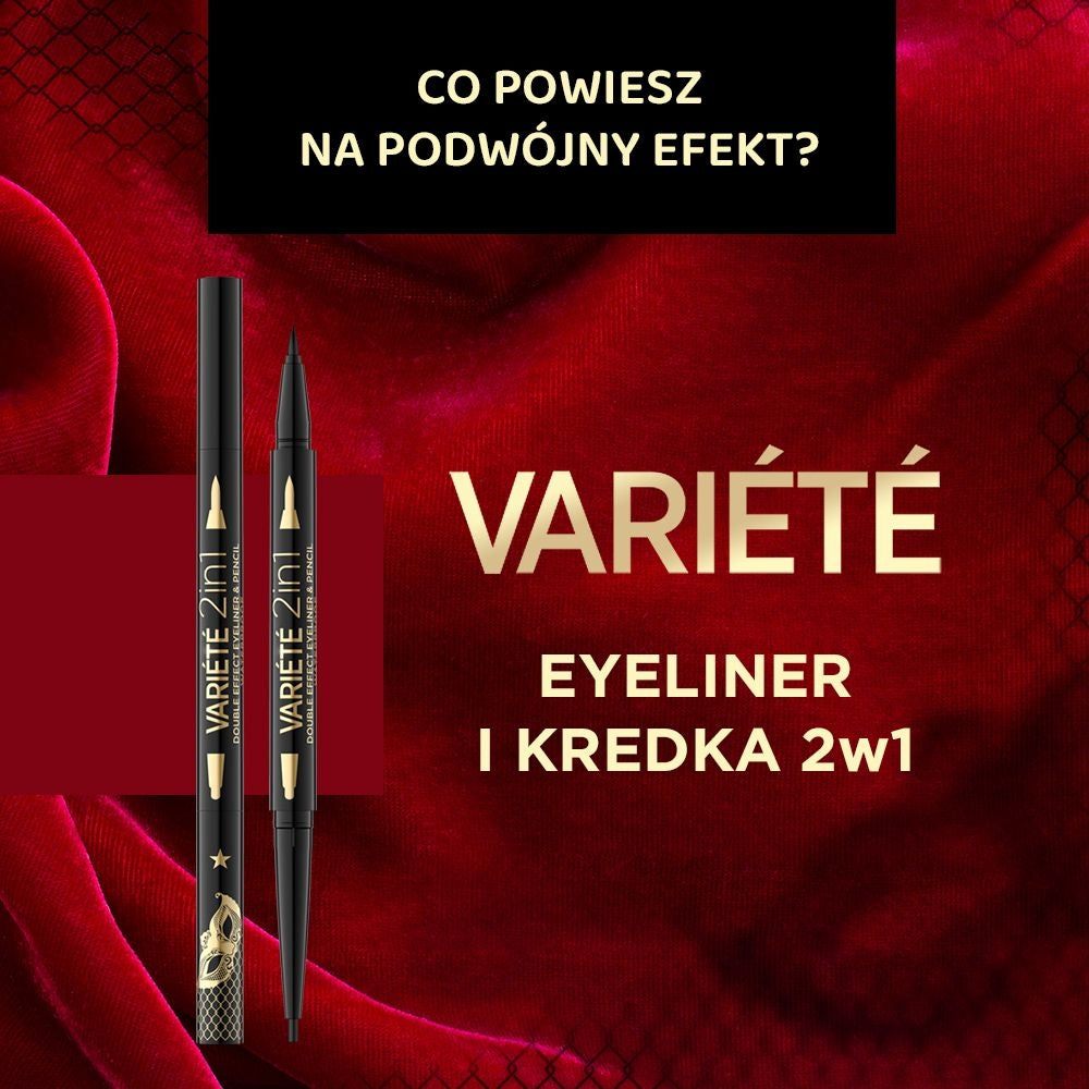 Eveline Cosmetics - Eyeliner i kredka do oczu 2 w 1 - 2