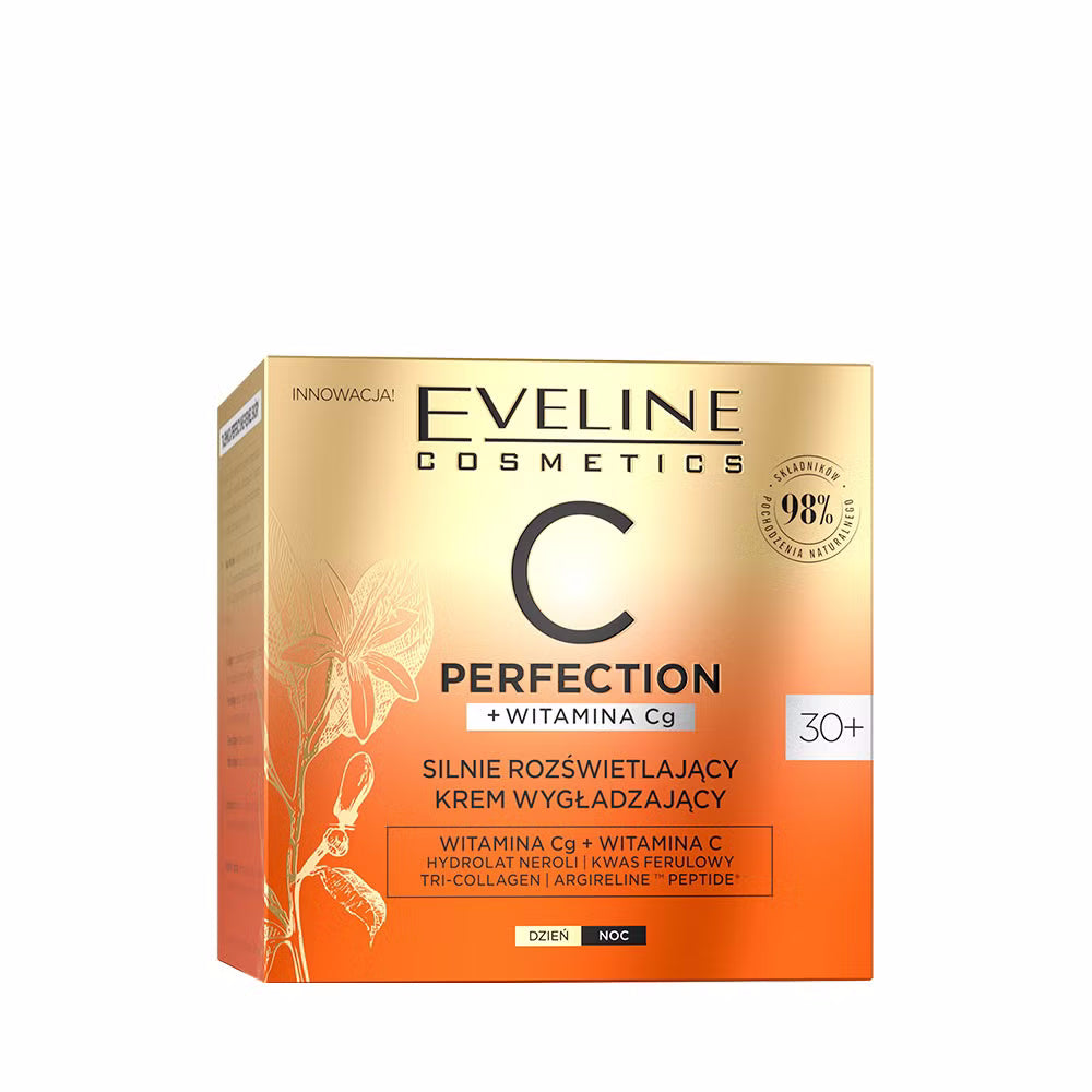 Eveline Cosmetics - Silnie rozświetlający krem wygładzający 30+