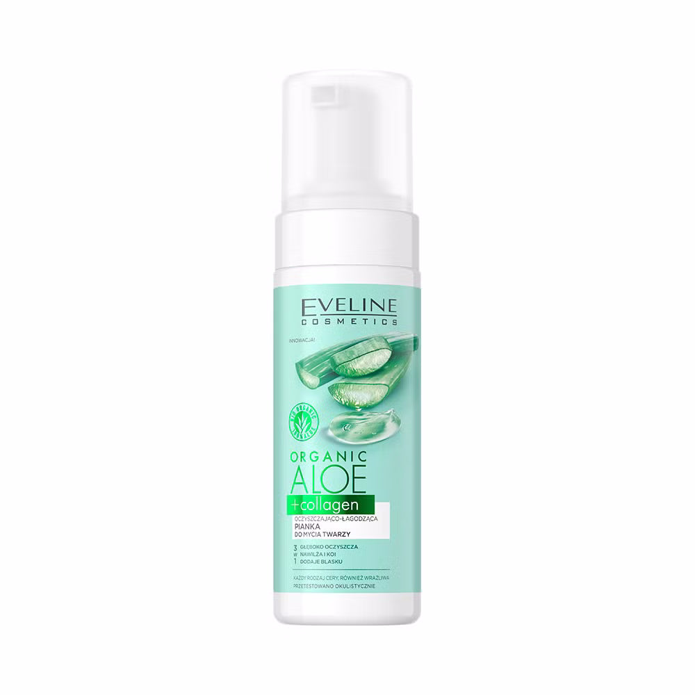 Eveline Cosmetics - Oczyszczająco-łagodząca pianka do mycia twarzy 3w1