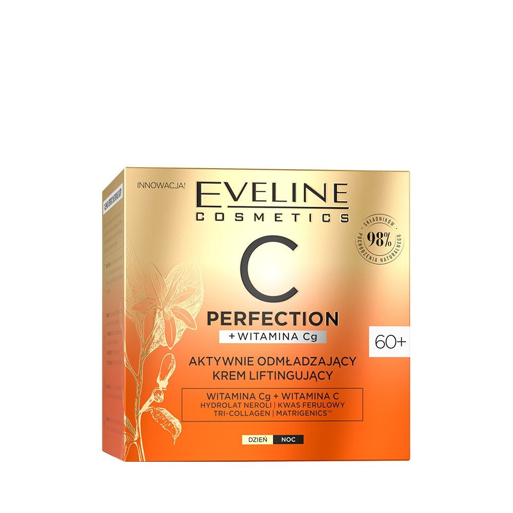 Eveline Cosmetics - Aktywnie odmładzający krem liftingujący 60+