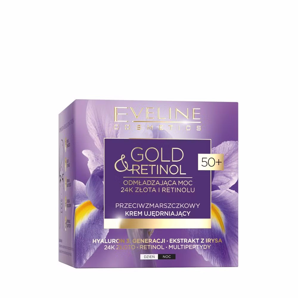 Eveline Cosmetics - Przeciwzmarszczkowy krem ujędrniający 50+