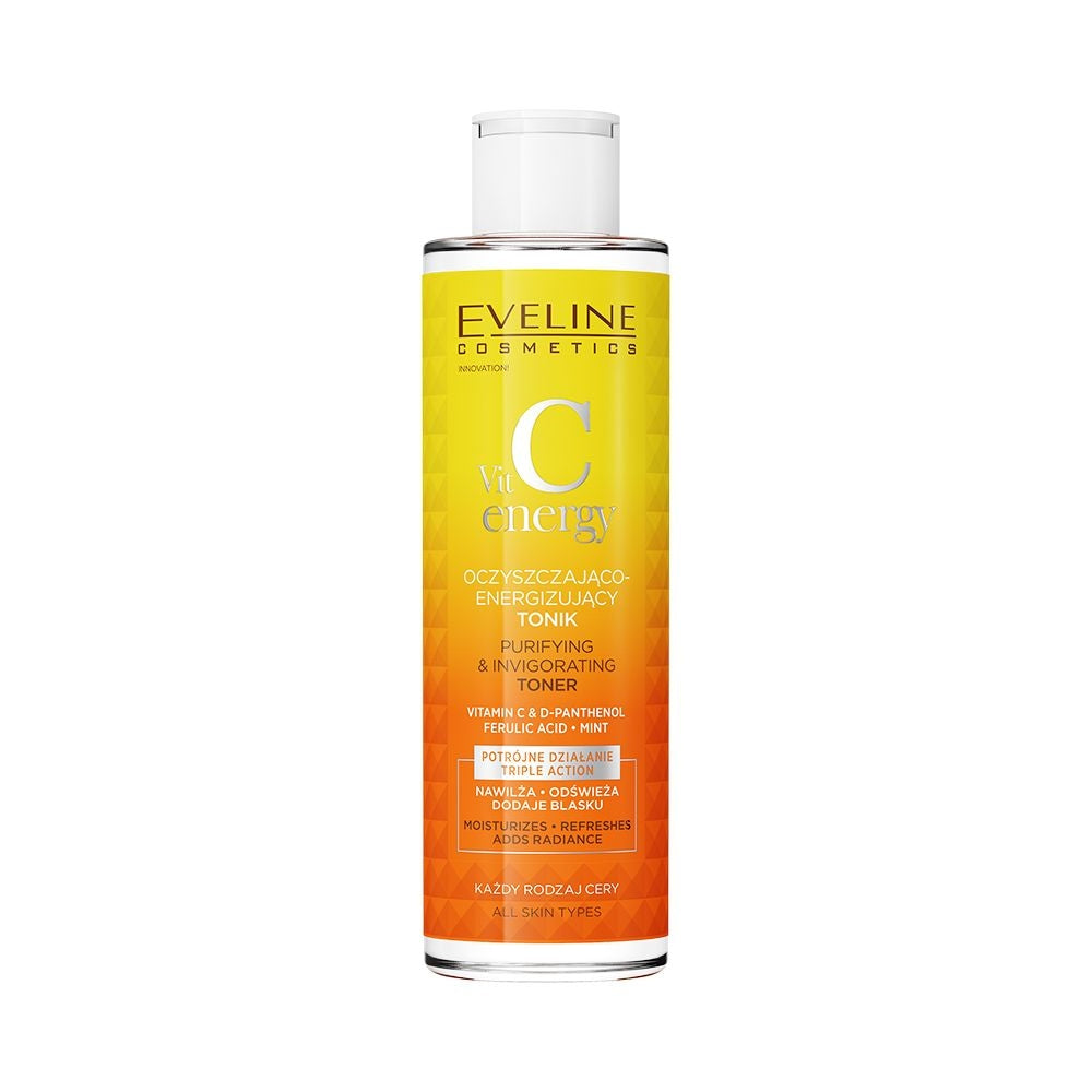 Eveline Cosmetics - Oczyszczająco-energizujący tonik