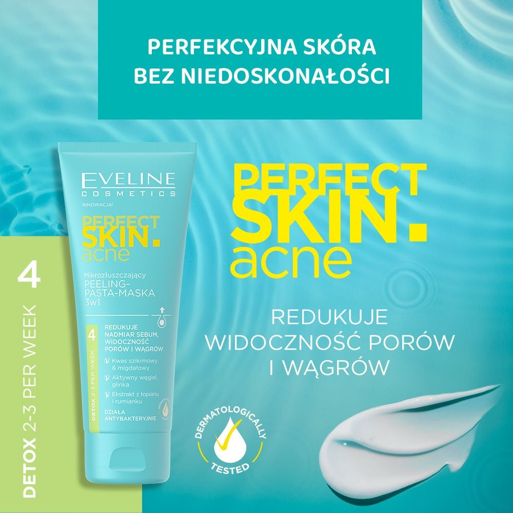 Eveline Cosmetics - Mikrozłuszczający peeling – pasta – maska 3 w 1 - 2