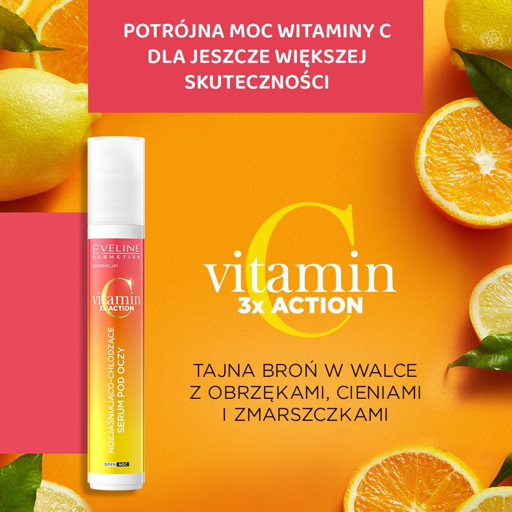 Eveline Cosmetics - Rozjaśniająco-chłodzące serum pod oczy w roll-onie - 2