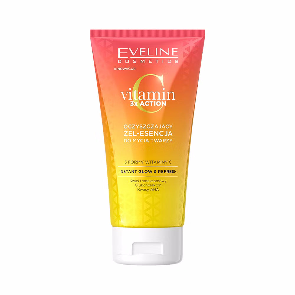 Eveline Cosmetics - Oczyszczający żel-esencja do mycia twarzy
