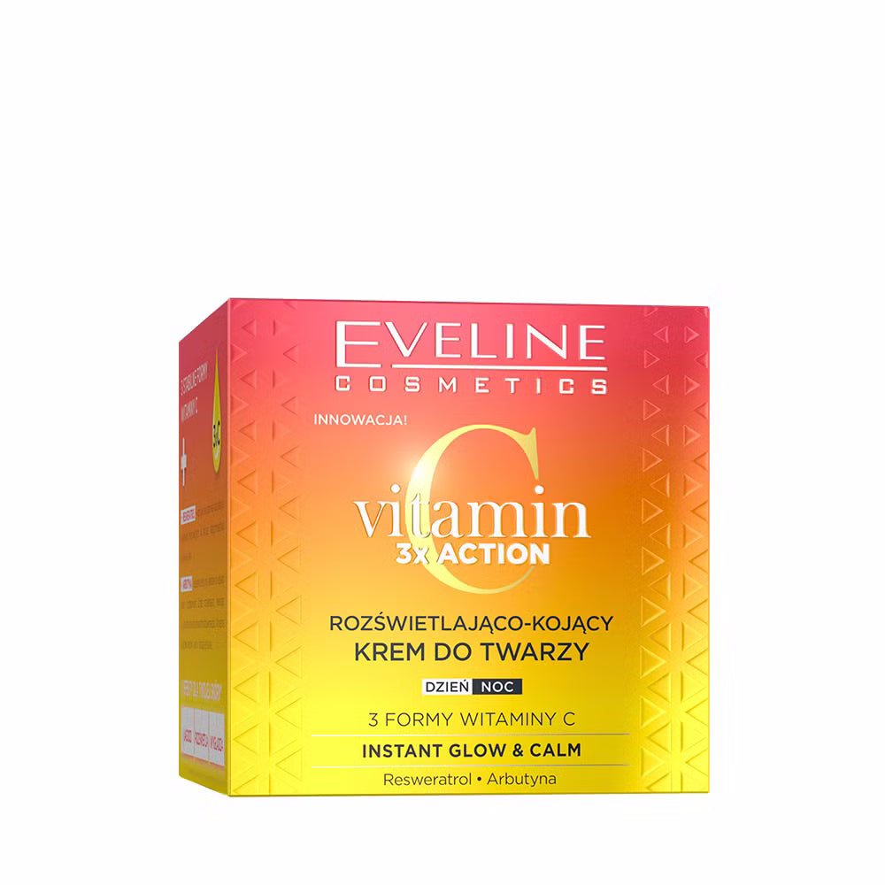 Eveline Cosmetics - Rozświetlająco-kojący krem do twarzy