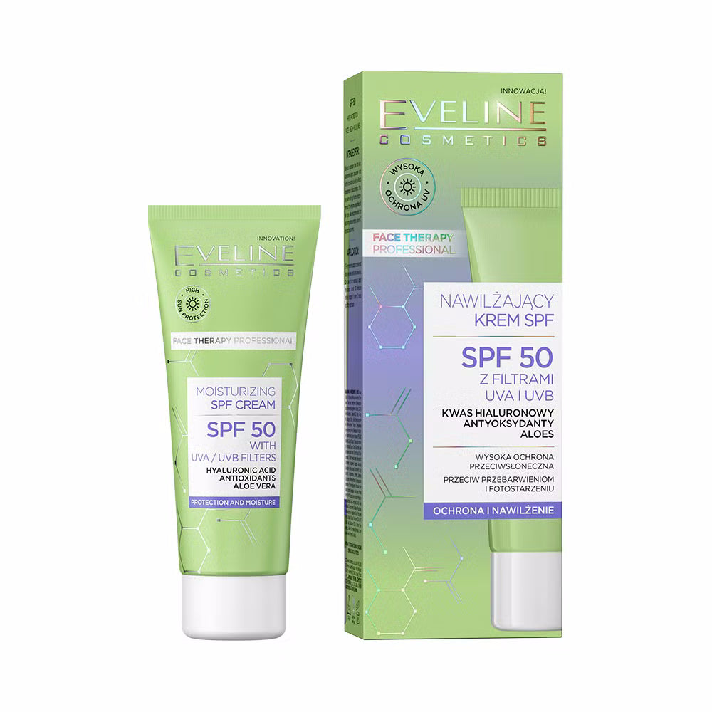 Eveline Cosmetics - Nawilżający krem SPF 50