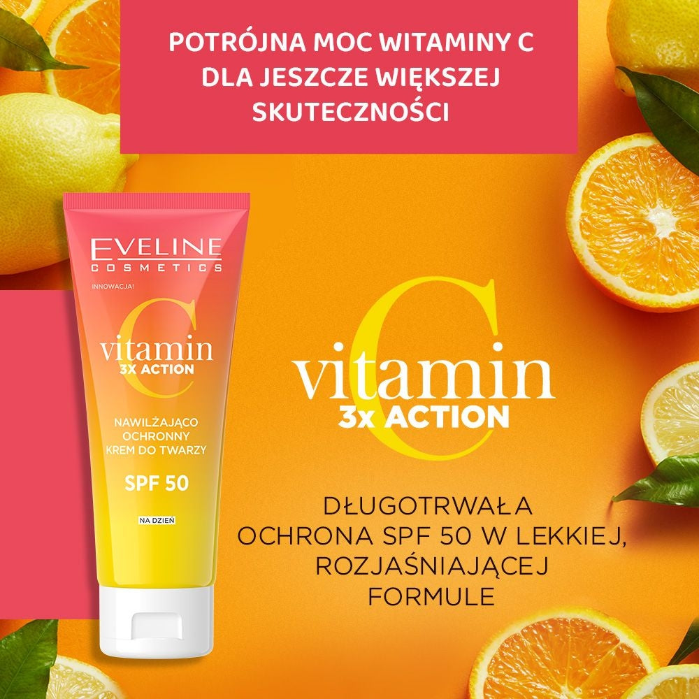 Eveline Cosmetics - Nawilżająco-ochronny krem do twarzy SPF 50 - 2
