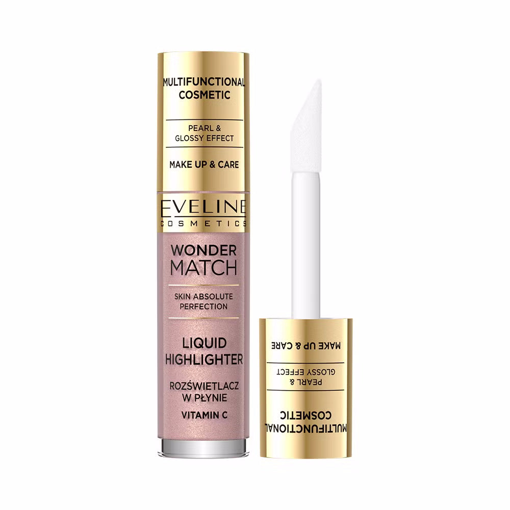 Eveline Cosmetics - Rozświetlacz w płynie do twarzy