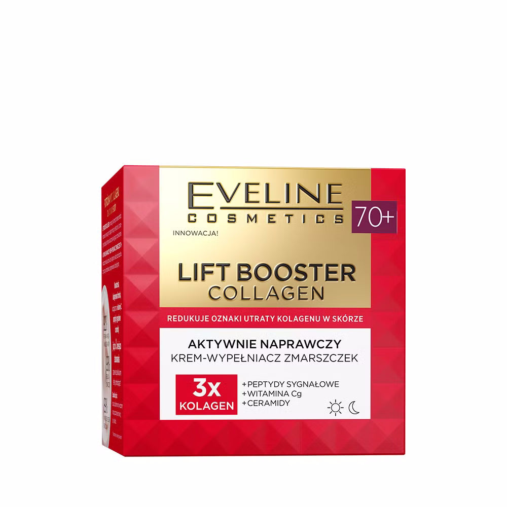 Eveline Cosmetics - Aktywnie naprawczy krem-wypełniacz zmarszczek 70+
