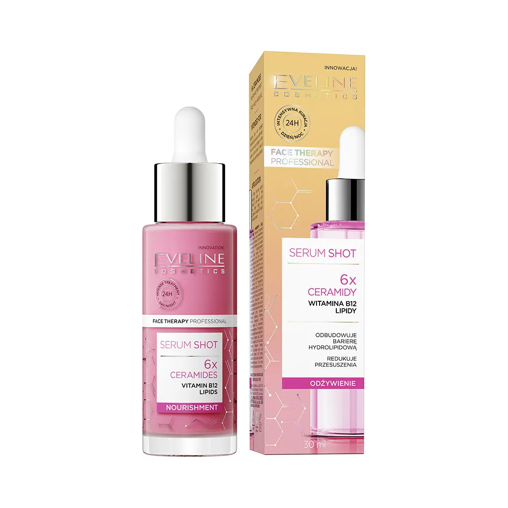Eveline Cosmetics - Serum Shot Kuracja odżywcza, 6x ceramidy