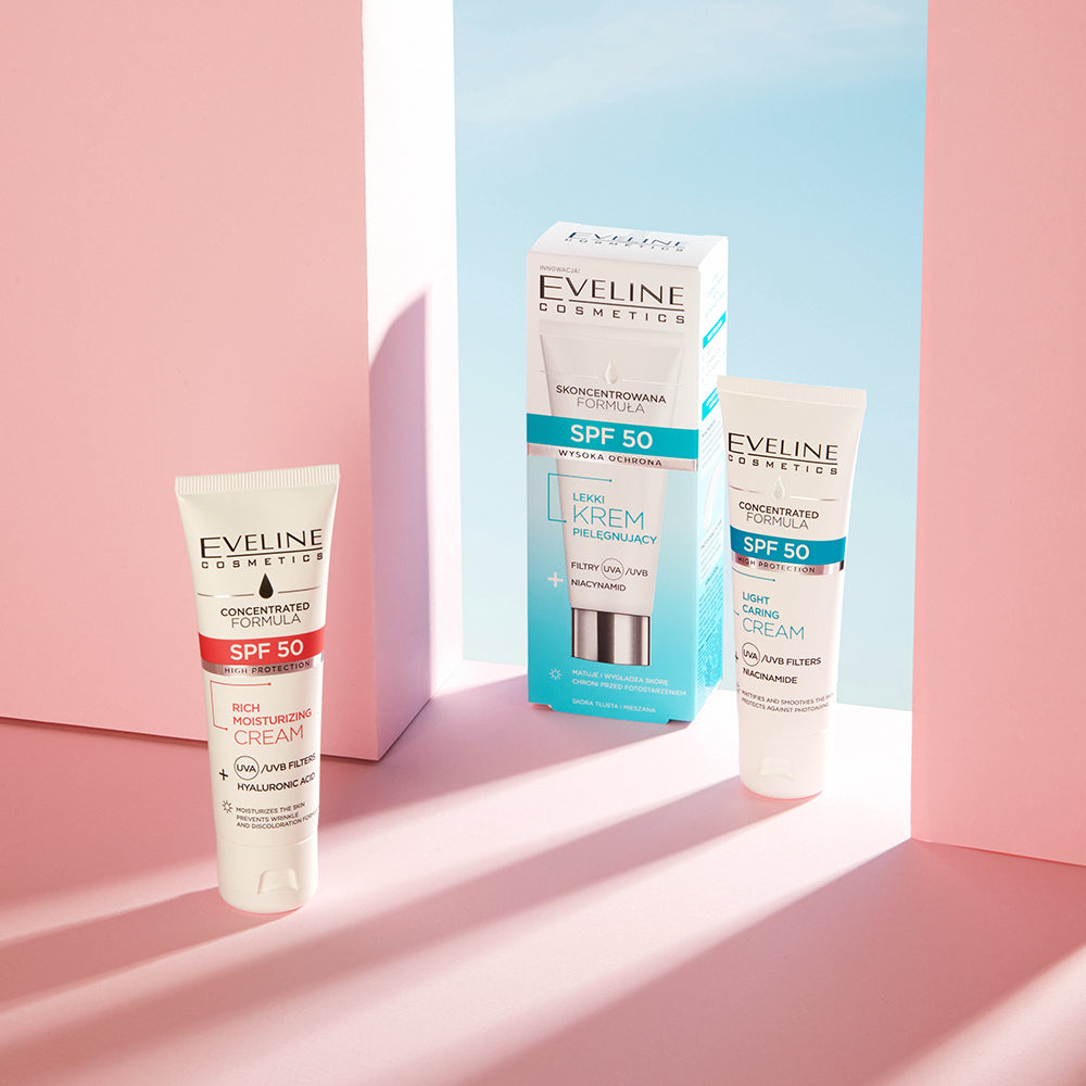 Eveline Cosmetics - Bogaty krem nawilżający z SPF50 - 2