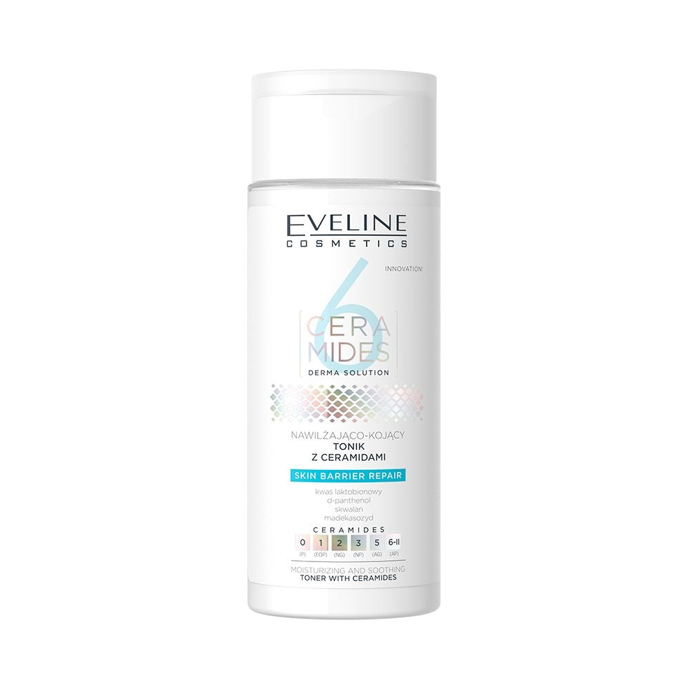 Eveline Cosmetics - Nawilżająco-kojący tonik z ceramidami