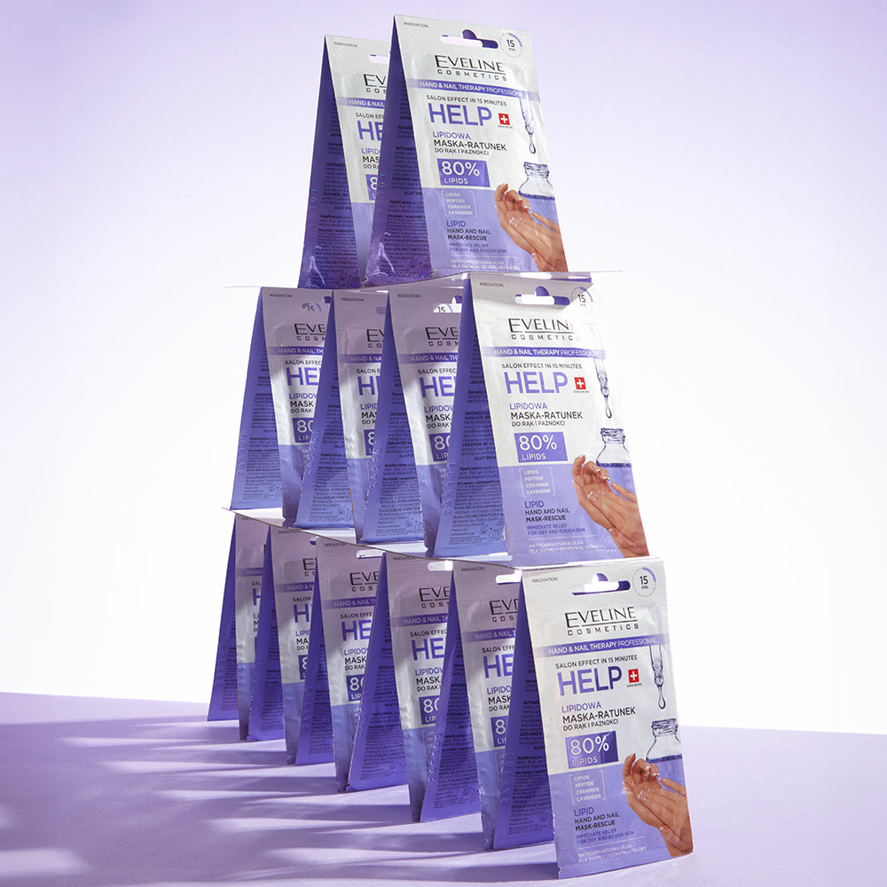 Eveline Cosmetics - Help Lipidowa maska-ratunek do rąk i paznokci - 2