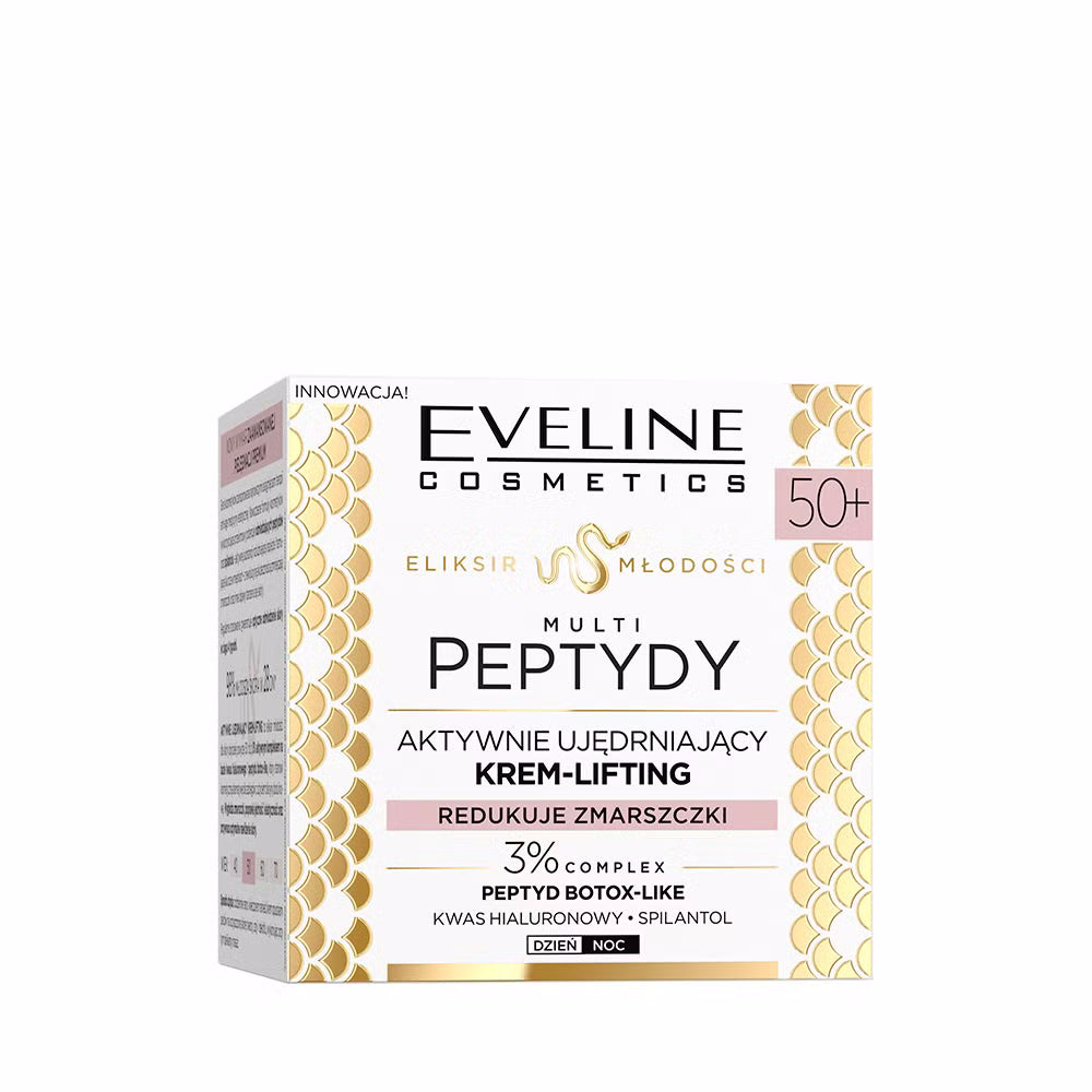Eveline Cosmetics - Aktywnie ujędrniający krem-lifting 50+