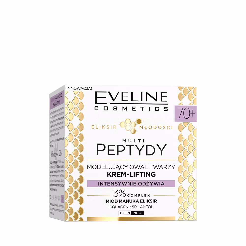 Eveline Cosmetics - Modelujący owal twarzy krem-lifting 70+