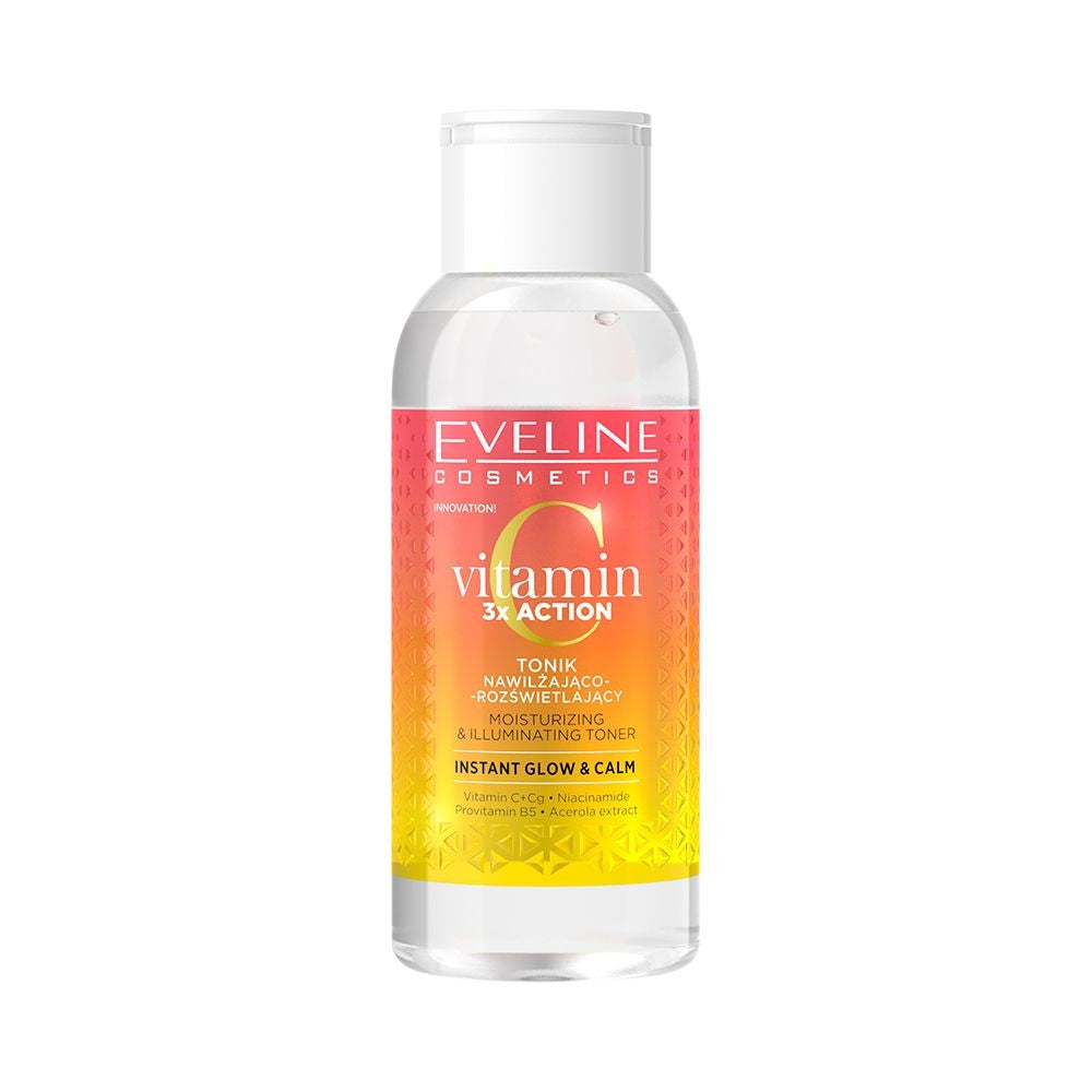 Eveline Cosmetics - Nawilżająco-rozświetlający tonik, wersja mini
