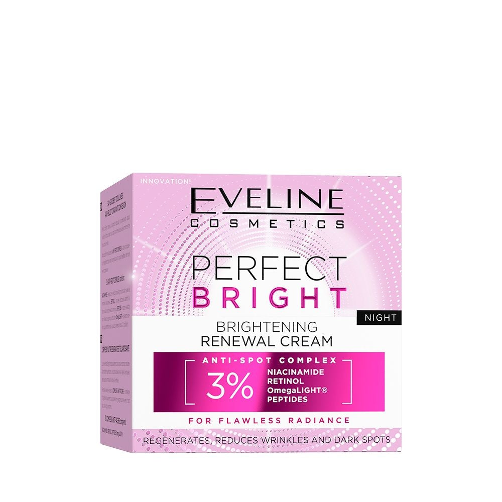 Eveline Cosmetics - Rozświetlający krem na noc