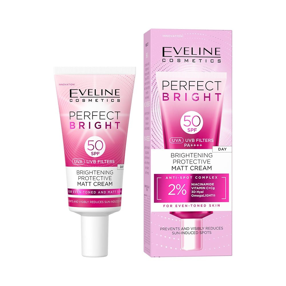 Eveline Cosmetics - Ochronny krem matujący SPF 50
