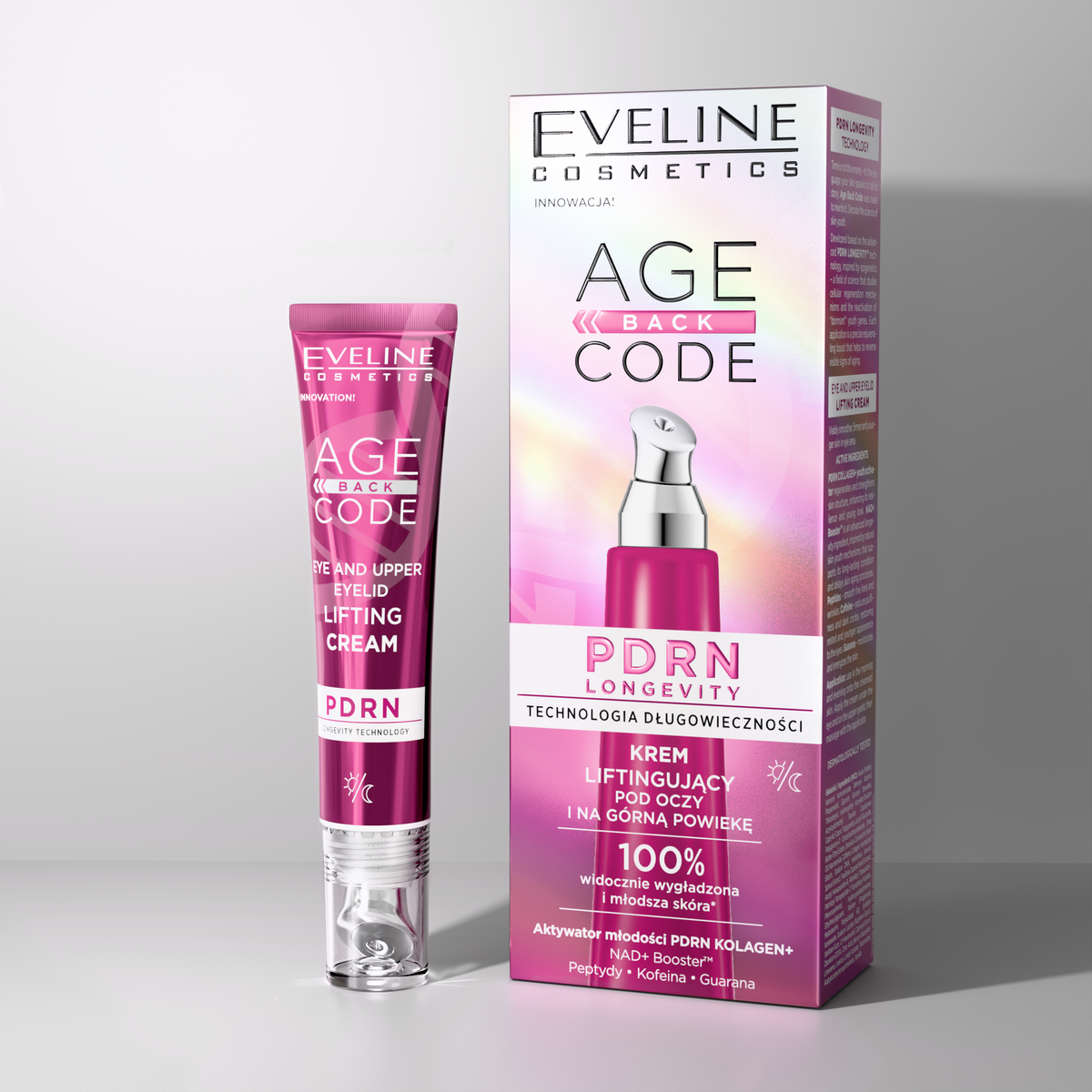 Eveline Cosmetics - Krem liftingujący pod oczy i na górną powiekę