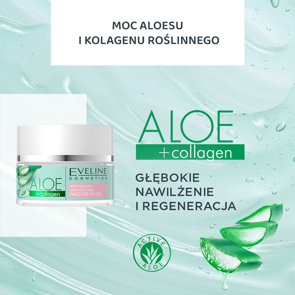 Eveline Cosmetics - Nawilżająco-łagodzący krem-żel do twarzy - 2