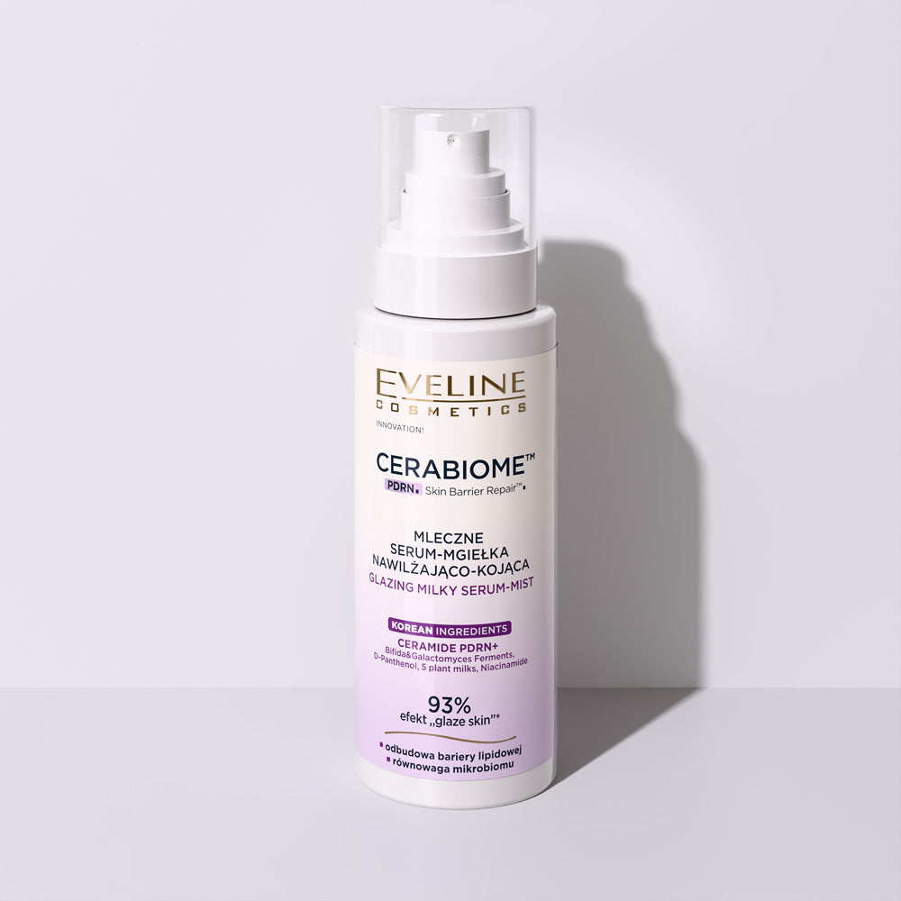 Eveline Cosmetics - Mleczne serum-mgiełka nawilżająco-kojąca