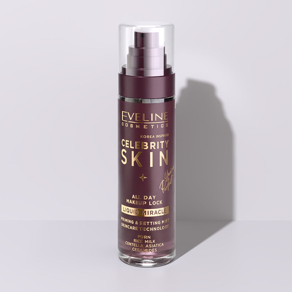 Eveline Cosmetics - Mgiełka utrwalająco-pielęgnująca do makijażu Liquid Miracle