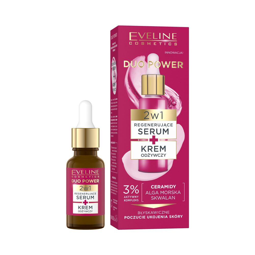 Eveline Cosmetics - Regenerujące serum+krem odżywczy 2w1