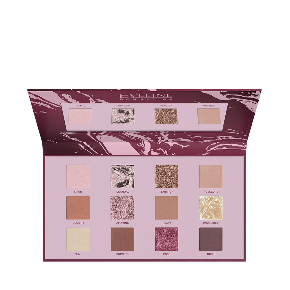 Eveline Cosmetics - Paleta 12 cieni do powiek
